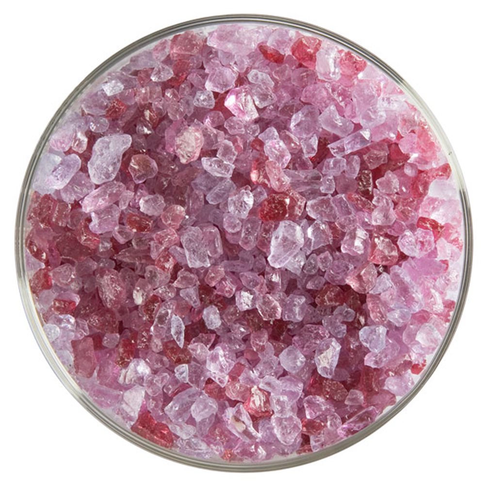 Bullseye Frit - Cranberry Pink - Gros - 450g - Transparent