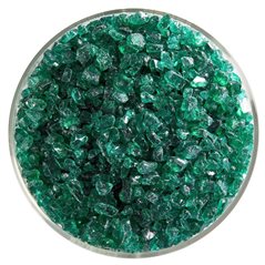 Bullseye Frit - Emerald Green - Coarse - 450g - Transparent