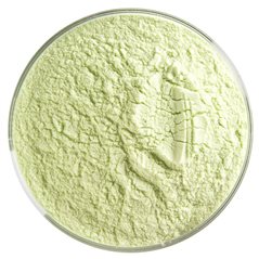 Bullseye Frit - Spring Green - Powder - 450g - Transparent