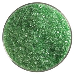 Bullseye Frit - Light Green - Mittel - 450g - Transparent
