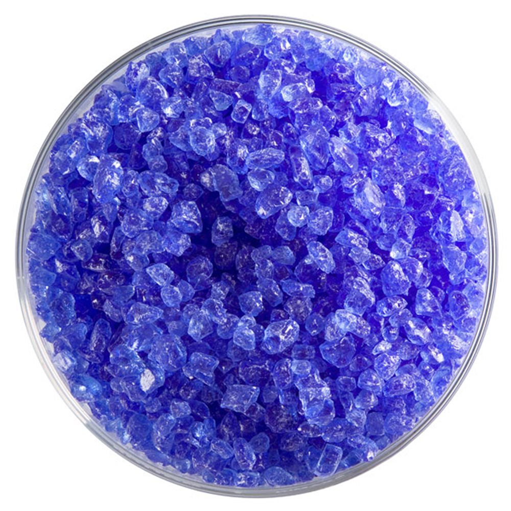 Bullseye Frit - Light Sky Blue - Coarse - 450g - Transparent