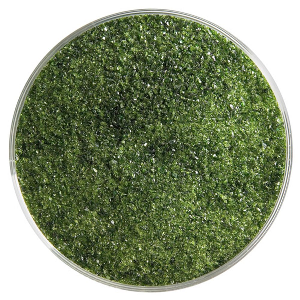 Bullseye Frit - Light Aventurine Green - Fein - 450g - Transparent