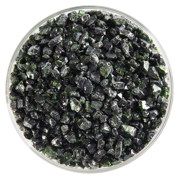 Bullseye Frit - Light Aventurine Green - Coarse - 450g - Transparent