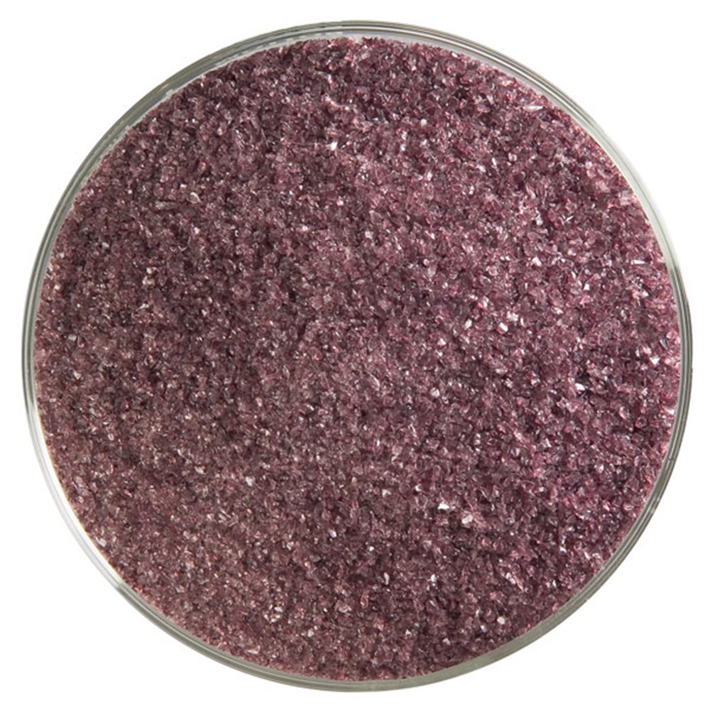 Bullseye Frit - Deep Plum - Fein - 450g - Transparent