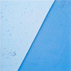 Uroboros Sky Blue - Transparent - 3mm - Plaque Fusing