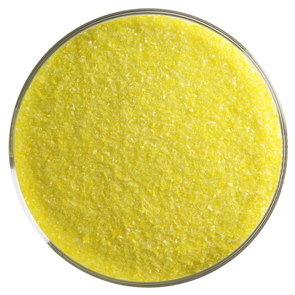 Bullseye Frit - Canary Yellow - Fine - 450g - Opalescent