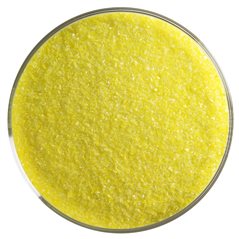 Bullseye Frit - Canary Yellow - Fein - 450g - Opaleszent