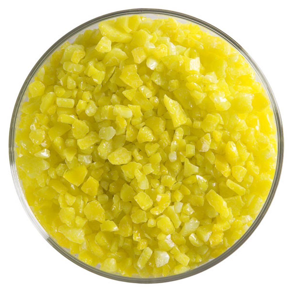 Bullseye Frit - Canary Yellow - Coarse - 450g - Opalescent