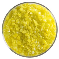 Bullseye Frit - Canary Yellow - Gros - 450g - Opalescent