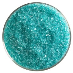 Bullseye Frit - Light Aquamarine Blue - Mittel - 450g - Transparent