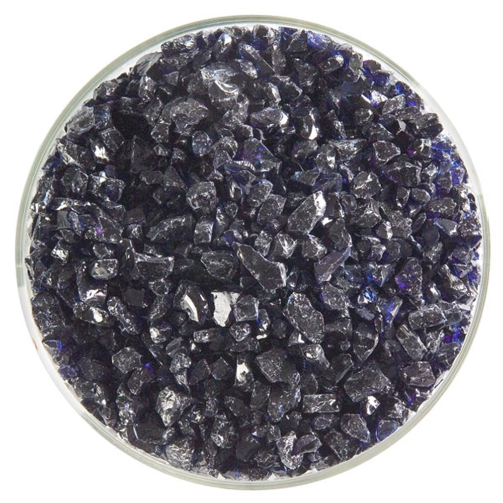 Bullseye Frit - Midnight Blue - Gros - 450g - Transparent