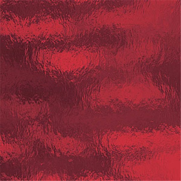 Spectrum Ruby Red - Rough Rolled - 3mm - Non-Fusible Glass Sheets