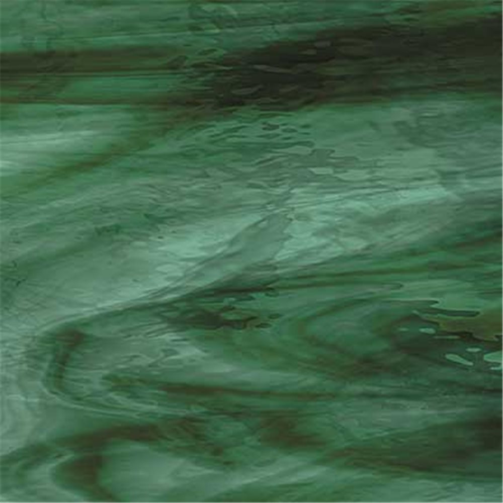 Spectrum Deep Olive On Sea Green Streaky - 3mm - Plaque Non-Fusing 