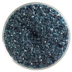 Bullseye Frit - Aquamarine Blue - Medium - 450g - Transparent