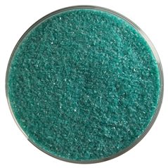 Bullseye Frit - Teal Green - Fein - 450g - Opaleszent