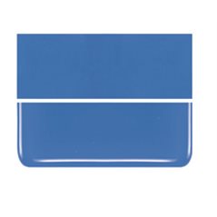 Bullseye Egyptian Blue - Opalescent - 3mm - Fusible Glass Sheets