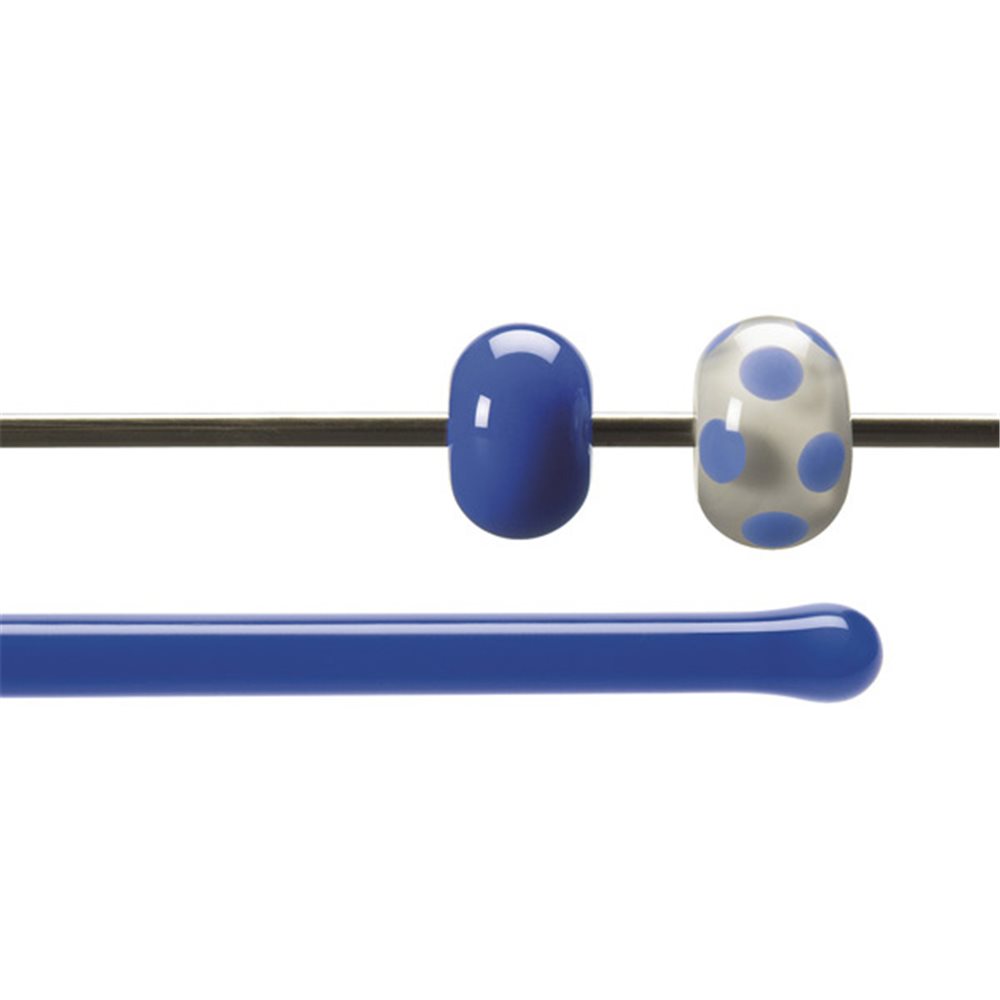 Bullseye Rods - Cobalt Blue - 4-6mm - Opalescent