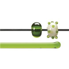 Bullseye Stange - Spring Green - 4-6mm - Transparent