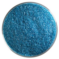 Bullseye Frit - Steel Blue - Fein - 450g - Opaleszent