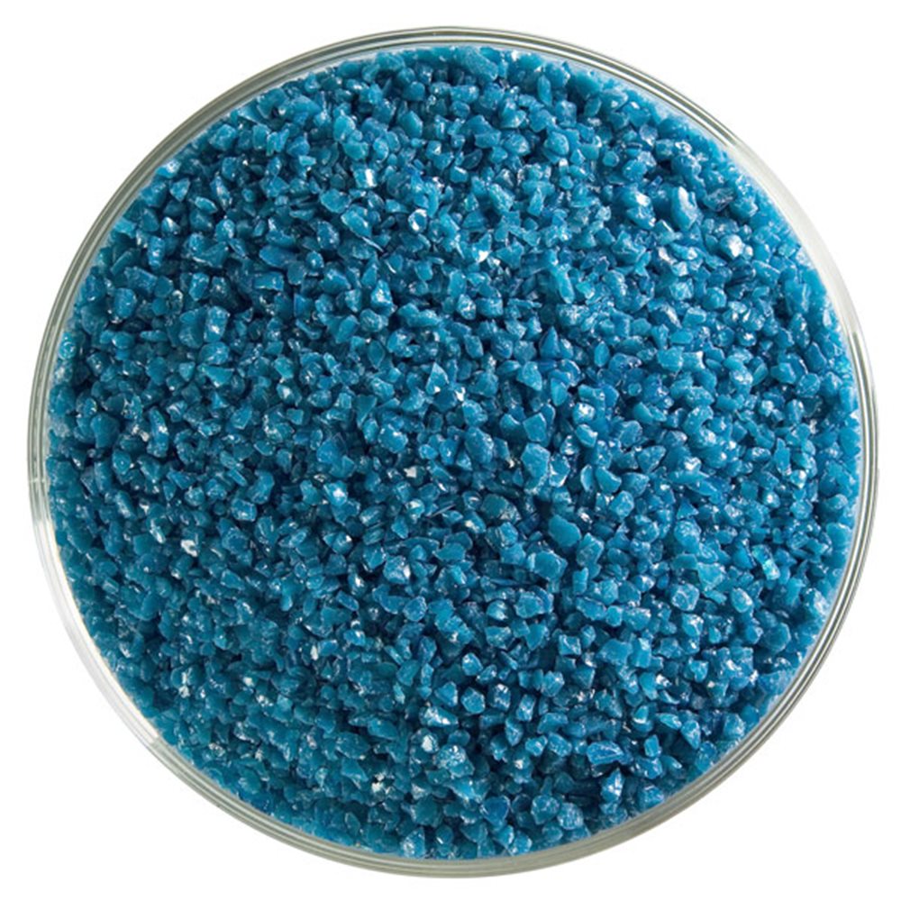 Bullseye Frit - Steel Blue - Mittel - 450g - Opaleszent