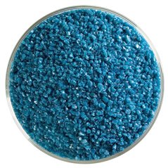 Bullseye Frit - Steel Blue - Moyen - 450g - Opalescent