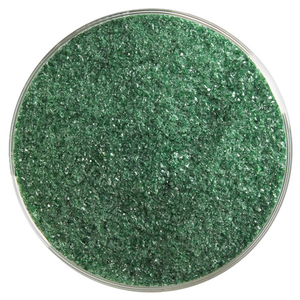 Bullseye Frit - Aventurine Green - Fein - 450g - Transparent