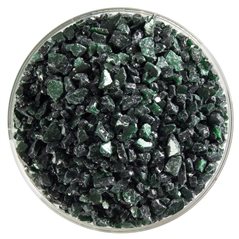 Bullseye Frit - Aventurine Green - Gros - 450g - Transparent