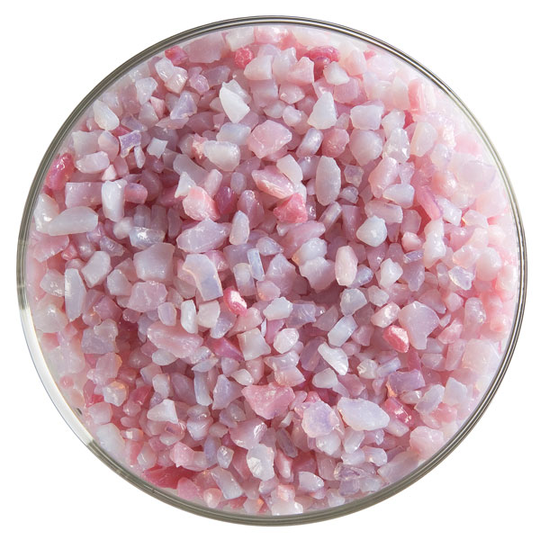 Bullseye Frit - Pink - Grob - 450g - Opaleszent