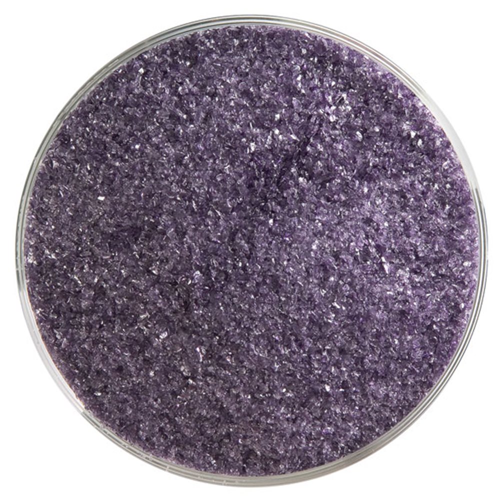Bullseye Frit - Deep Royal Purple - Fin - 450g - Transparent