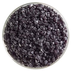 Bullseye Frit - Charcoal Gray - Grob - 450g - Transparent