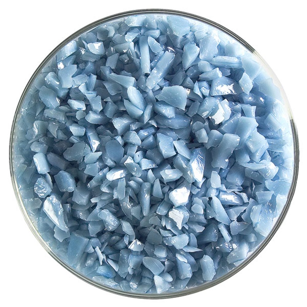 Bullseye Frit - Powder Blue - Grob - 450g - Opaleszent