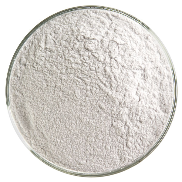 Bullseye Frit - Light Silver Grey - Powder - 450g - Transparent