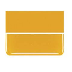 Bullseye Marigold Yellow - Opaleszent - 3mm - Fusing Glas Tafeln