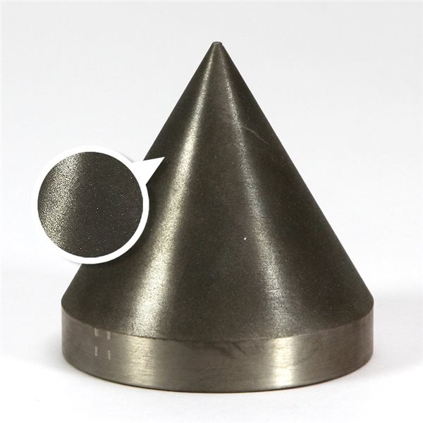 Diamond Cone - 600 grit - 3x3" (76x76mm) - 60°