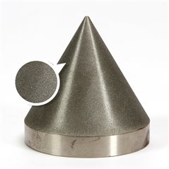 Diamond Cone - 360 grit - 3x3" (76x76mm) - 60°