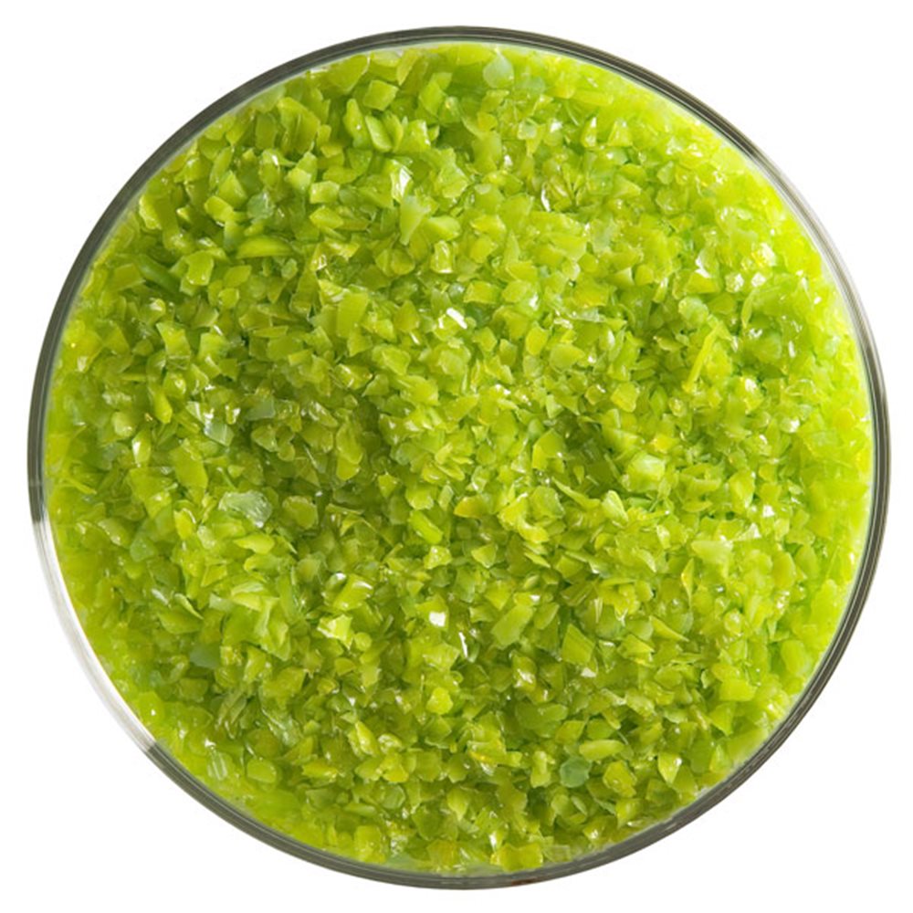 Bullseye Frit - Spring Green - Medium - 450g - Opalescent