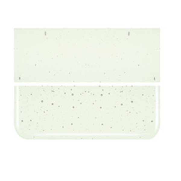 Bullseye Grass Green Tint - Transparent - 3mm - Fusible Glass Sheets