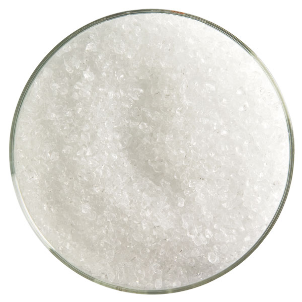 Bullseye Frit - Clear - Medium - 18kg - Transparent