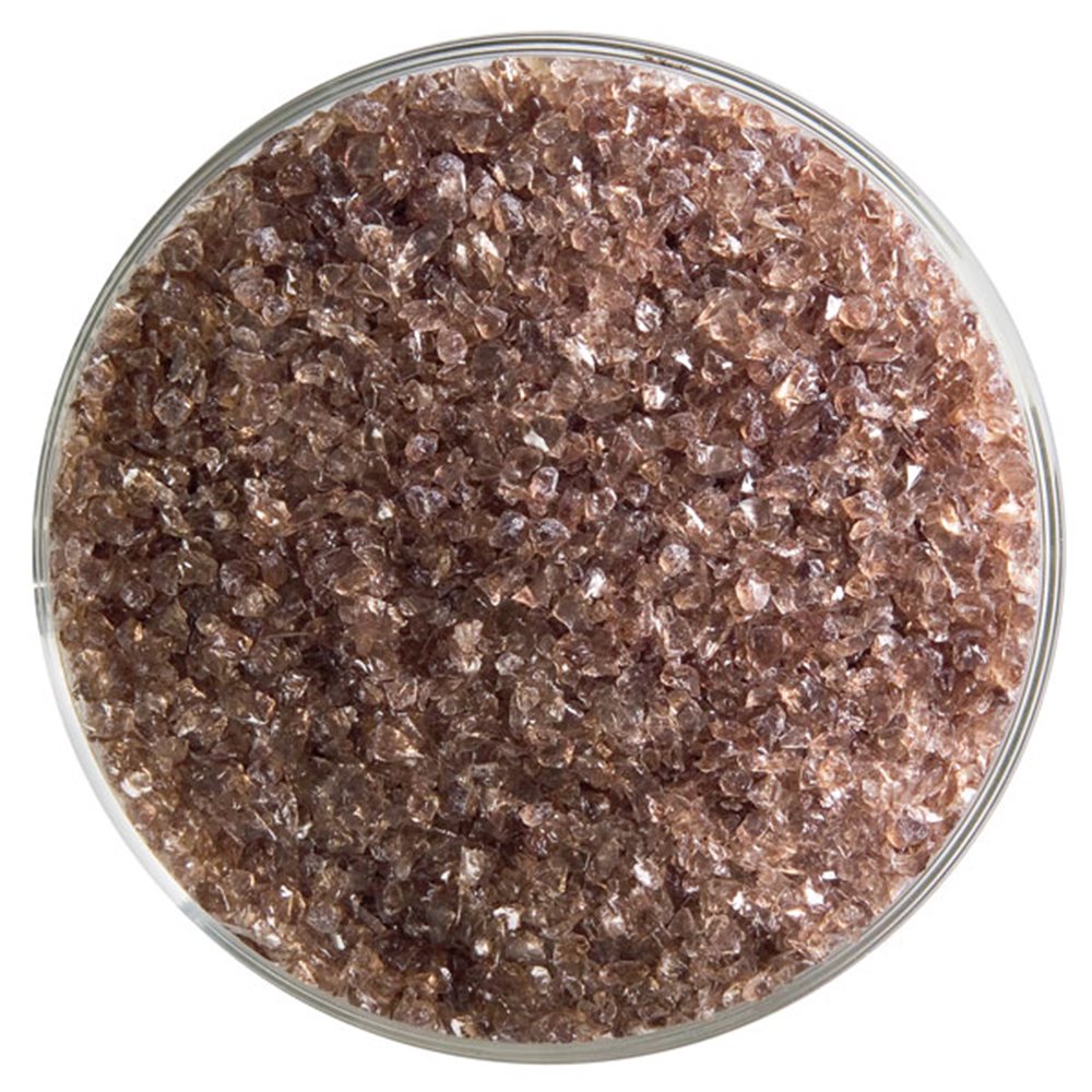 Bullseye Frit - Light Bronze - Medium - 450g - Transparent