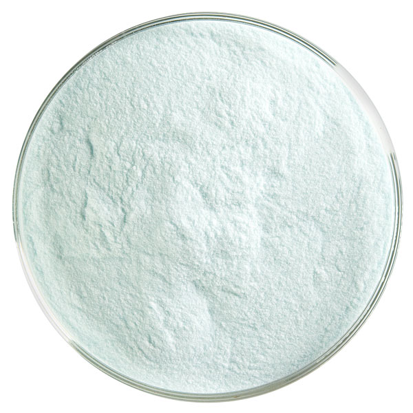 Bullseye Frit - Light Aquamarine Blue - Powder - 450g - Transparent