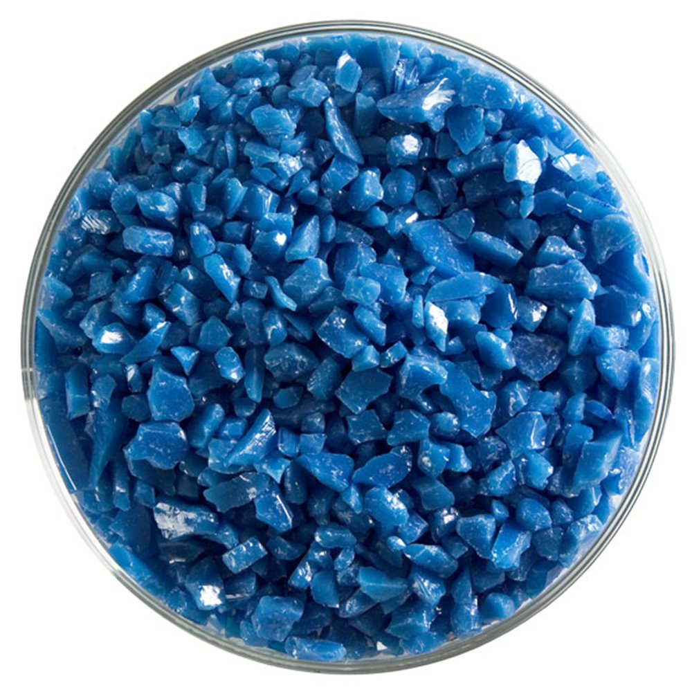 Bullseye Frit - Egyptian Blue - Coarse - 2.25kg - Opalescent