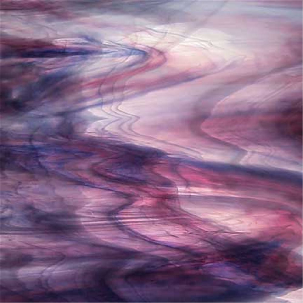 Spectrum Clear White anfd Indigo Pink - 3mm - Non-Fusing Glas Tafeln  