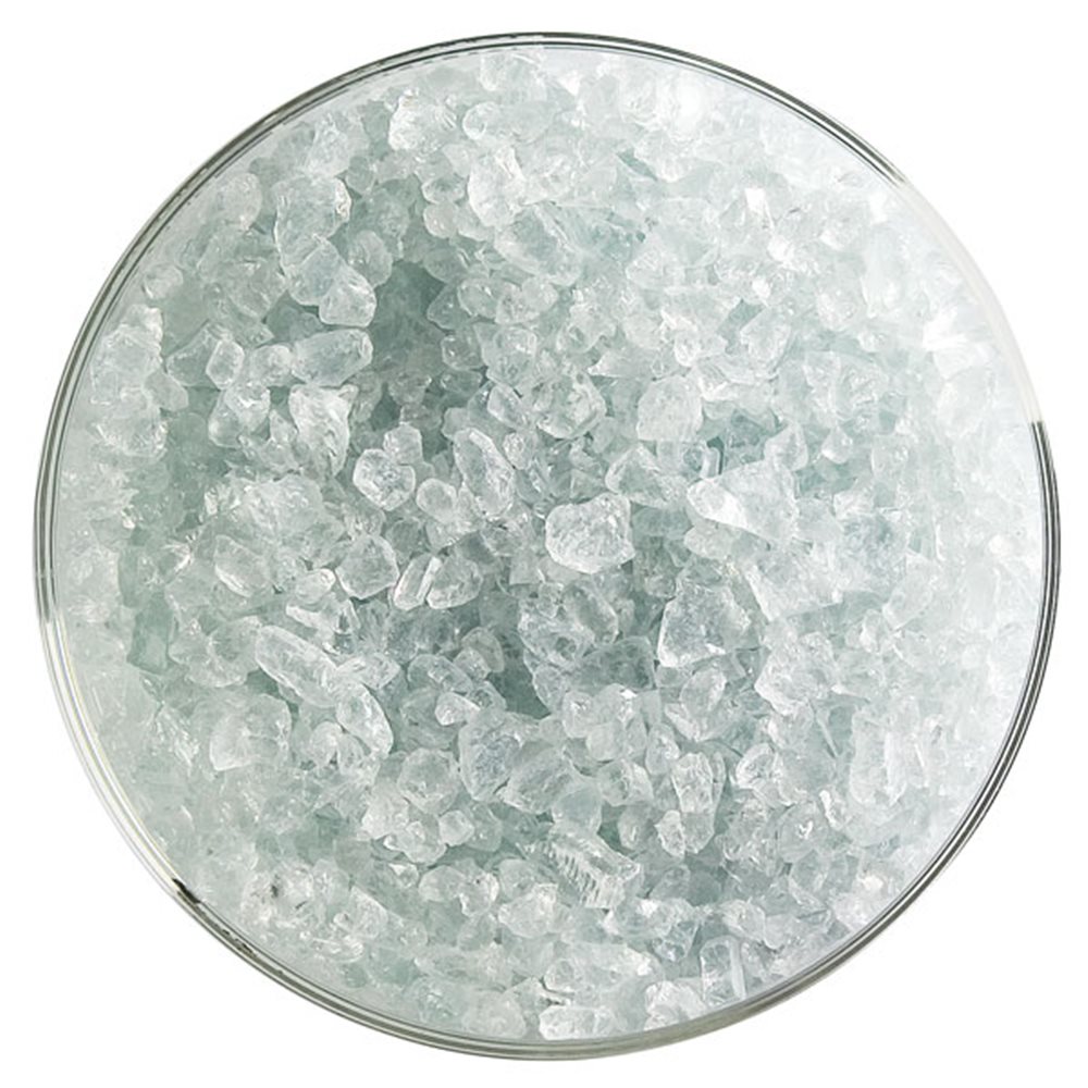 Bullseye Frit - Juniper Blue Tint - Coarse - 450g - Transparent