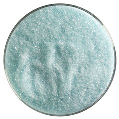 Bullseye Frit - Aqua Blue Tint - Fin - 450g - Transparent