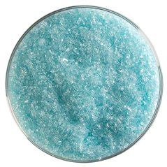 Bullseye Frit - Aqua Blue Tint - Moyen - 450g - Transparent