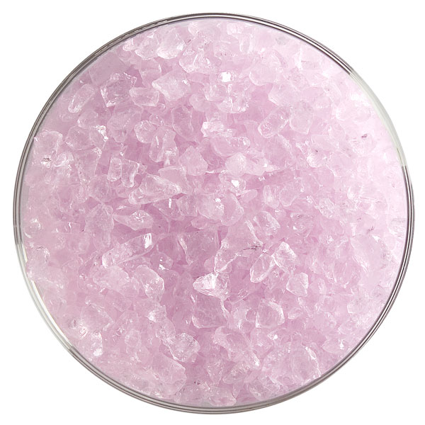 Bullseye Frit - Erbium Pink Tint - Gros - 2.25kg - Transparent