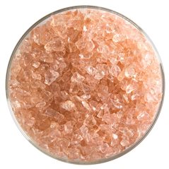 Bullseye Frit - Coral Orange Tint - Coarse - 450g - Transparent