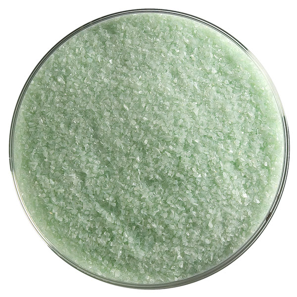 Bullseye Frit - Mint Green - Fin - 450g - Opalescent