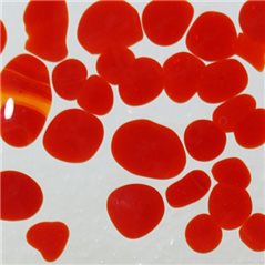 Frit - Opaque Red - Coarse - 1kg - for Float Glass