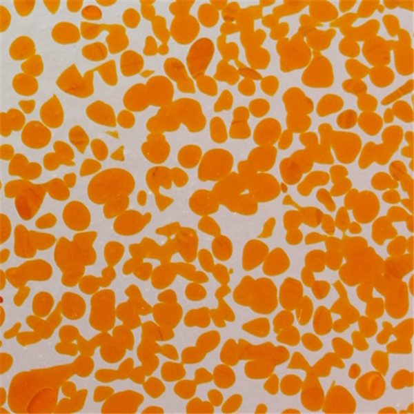 Frit - Opaque Orange - Fine - 1kg - for Float Glass